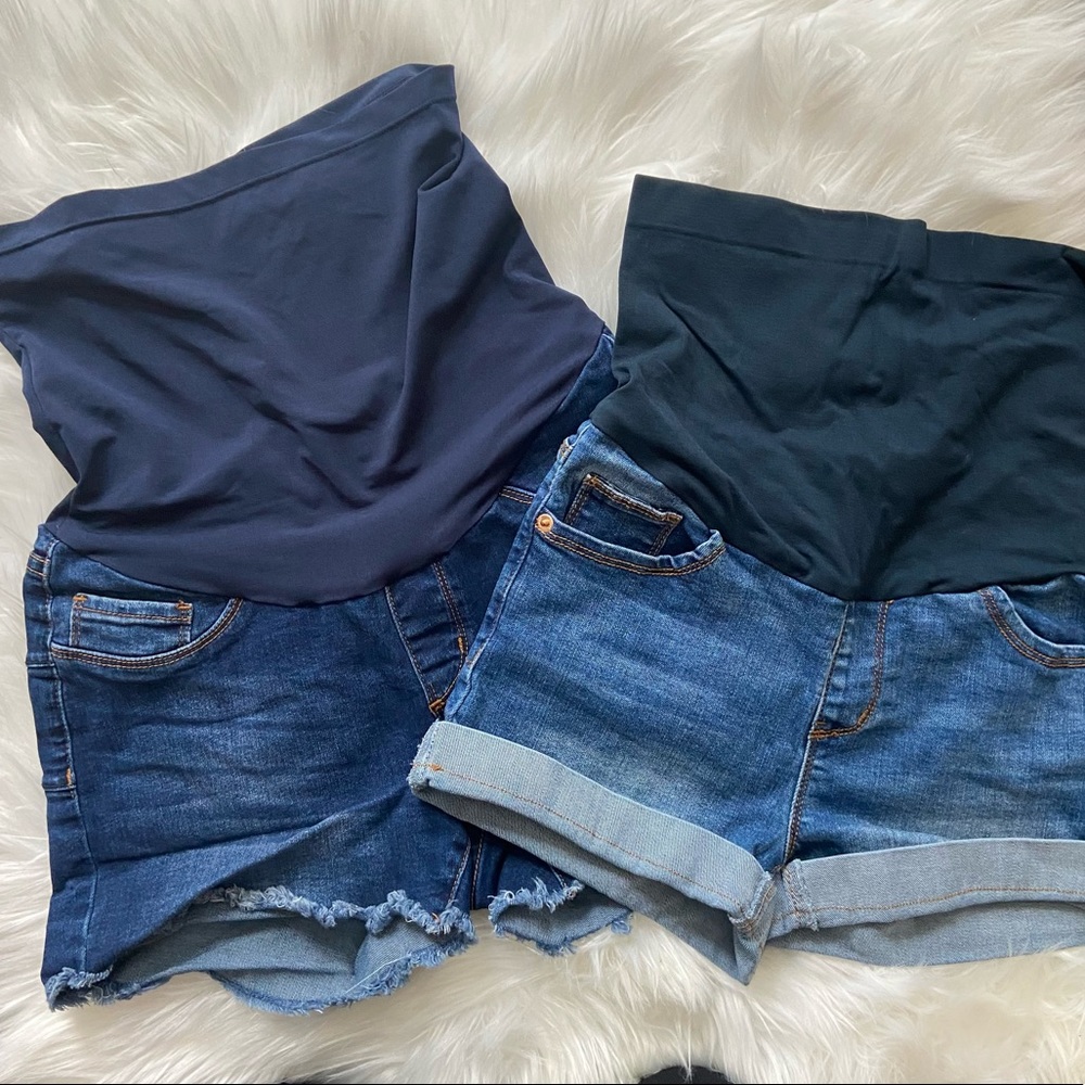 Maternity shorts